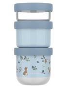 Mepal Snackboks-Tårn Mio Forest Friends 3 Dele Blå