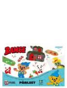 Kärnan Kul Att Skapa Bamse Pärlplattor Röd