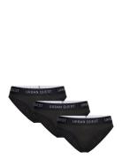 URBAN QUEST The Bamboo 3-Pack Bikini Brief Svart