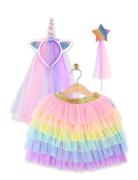 Den Goda Fen Tutu Unicorn Set Multi/patterned