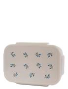 3 Sprouts 3 Sprouts Lunchbox, Blueberry/Taupe Kräm