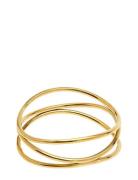 Timi Of Sweden Maria - Interlocked Ring Stainless Steel Guld