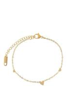 Timi Of Sweden Sarah - 3 Small Hearts Bracelet Stainless Steel Guld