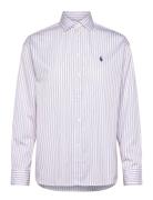 Polo Ralph Lauren Relaxed Fit Striped Cotton Shirt Vit
