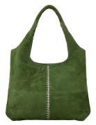 Becksöndergaard Suede Clea Crochet Bag Grön