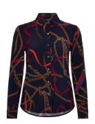 Lauren Ralph Lauren Slim Fit Belting-Print Jersey Shirt Multi/patterne...