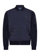 Polo Ralph Lauren Hybrid Bomber Jacket Marinblå