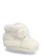 Mango Shearling Booties Vit