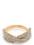 Pilgrim Shea Crystal Ring Gold-Plated Guld