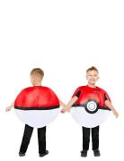 IPK Pokemon Pokeball Children's Costume 8-12 Y Röd