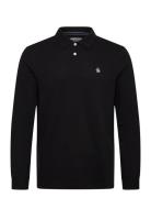 Original Penguin Ls Cttn Tncl Piq Pol Svart
