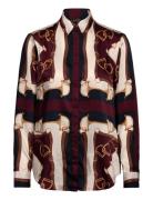 Lauren Ralph Lauren Classic Fit Equestrian-Print Twill Shirt Multi/pat...