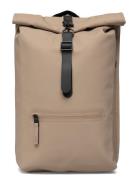 Rains Rolltop Rucksack W3 Beige