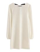 Lindex Kjole Med Sløjfedetalje Vit