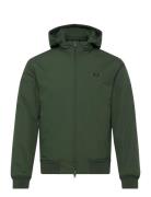 Fred Perry Hooded Brentham Jkt Grön