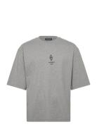 HAN Kjøbenhavn Diamond Over D Tee Grå