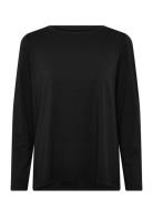 URBAN QUEST Women Bamboo L/S T-Shirt Loose Fit Svart