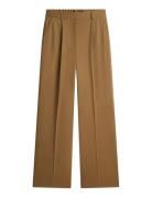 Tommy Hilfiger Timeless Wool Wide Leg Pant Brun