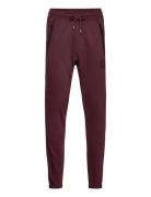 C.P. Company Logo Embroidered Track Pants Burgundy