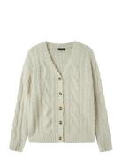LMTD Nlfnaible Ls Knit Cardigan Beige